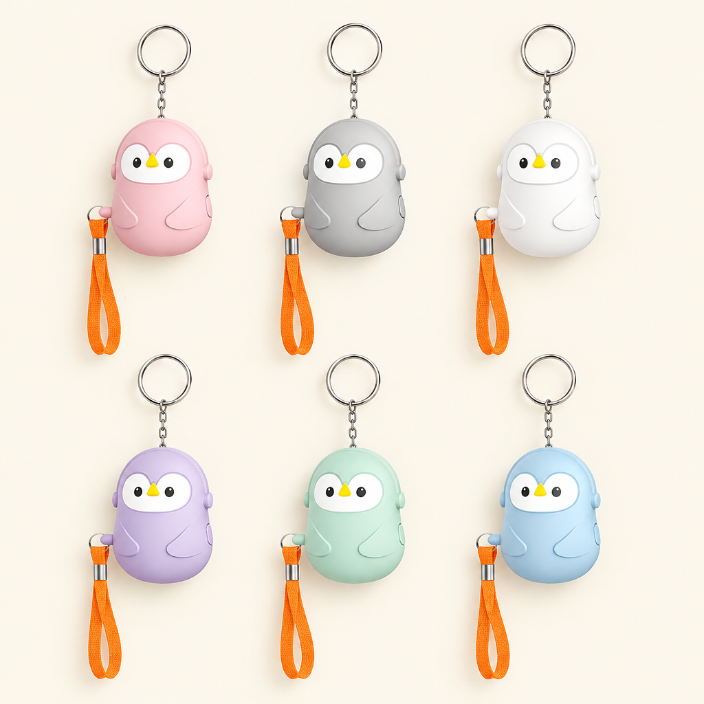 Hootly alarm in zes kleuren